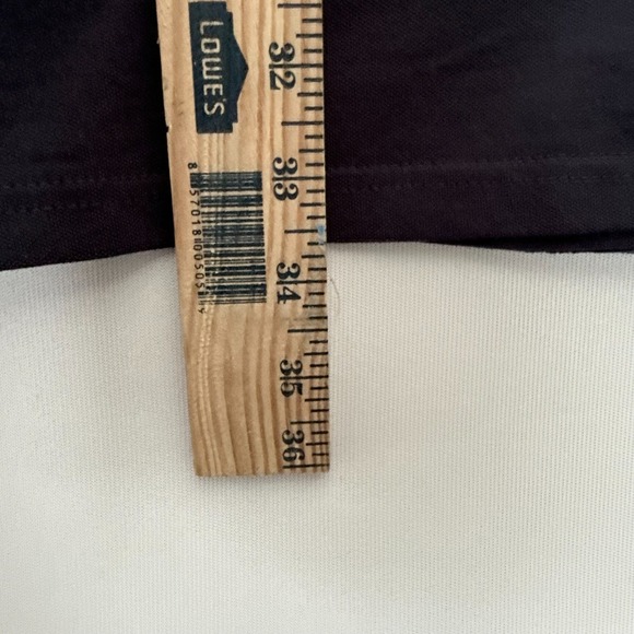 Navy Blue Sporty Polo Mini Dress Medium Preppy Tennis Stretch Knit Golf NWT - Picture 4 of 8